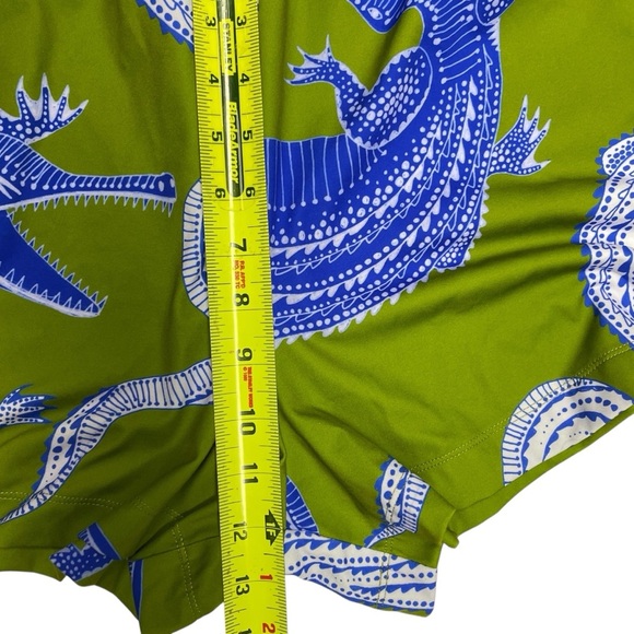 The Noli Shop Pajama Shorts Set Loungewear in Nile Chartreuse Green Size M/L - Picture 11 of 11